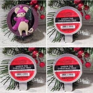 Bath & Body Works Nora Mouse Scentportable Vent/Visor Clip & 3 Refills